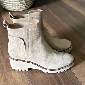 Dolce Vita Tan Ankle Booties